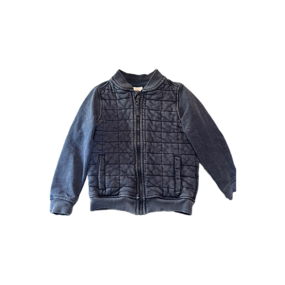 Quilted Bomber Jacket